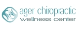 The Ager Chiropractic Wellness Center website scrolling logo